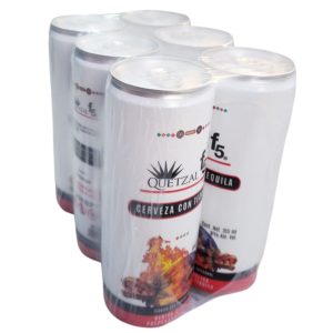 Cerveza Con Tequila Quetzal F5 Lata 355ml 6 Pack